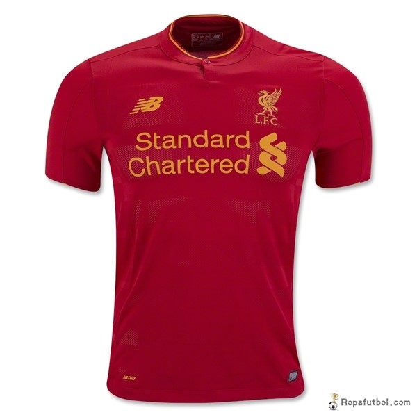 Tailandia Camiseta Liverpool Replica Primera Ropa 2016/17 Rojo